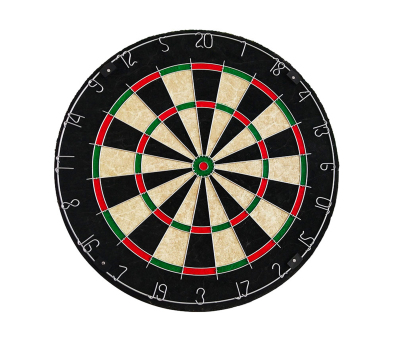 Professional Wholesale Sisal Bristle Dart board with Stainless Steel Darts